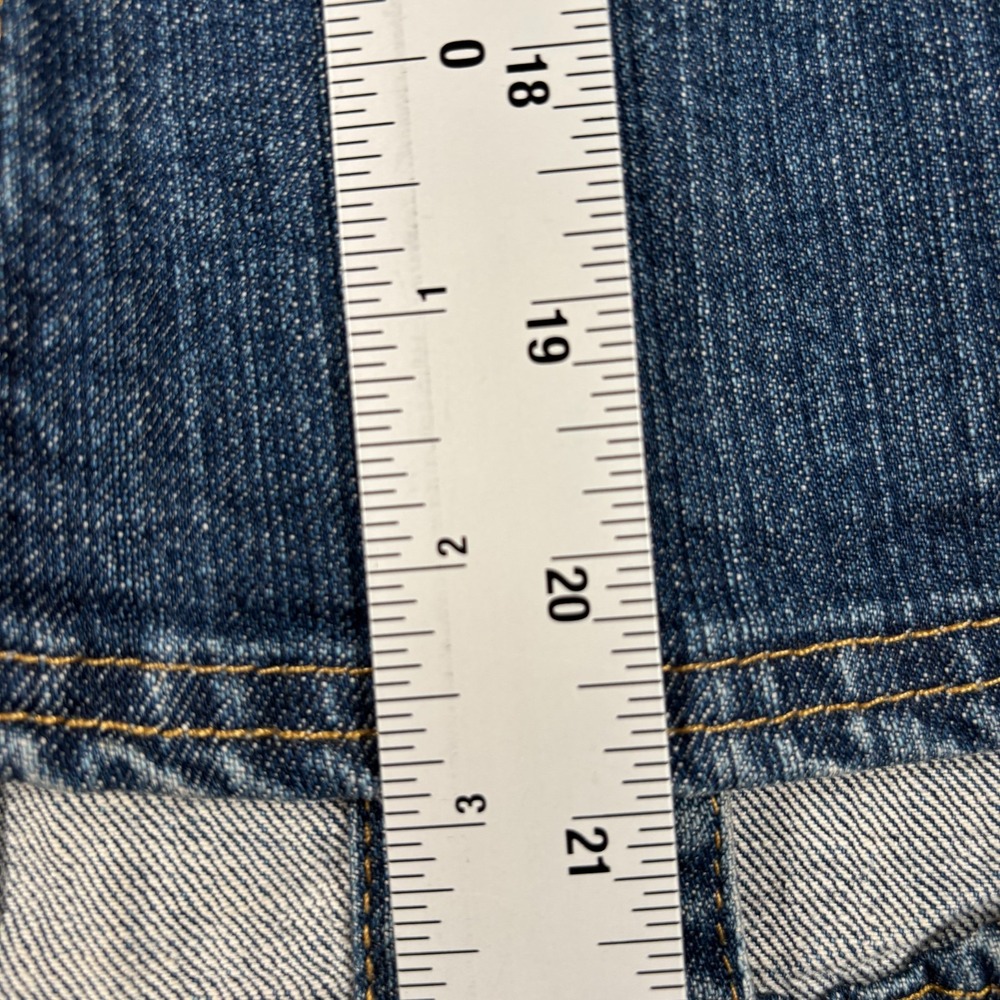 Bitten Denim Jacket Womens Medium Blue SJP Sarah Jessica Parker Trucker Jean - Picture 12 of 12